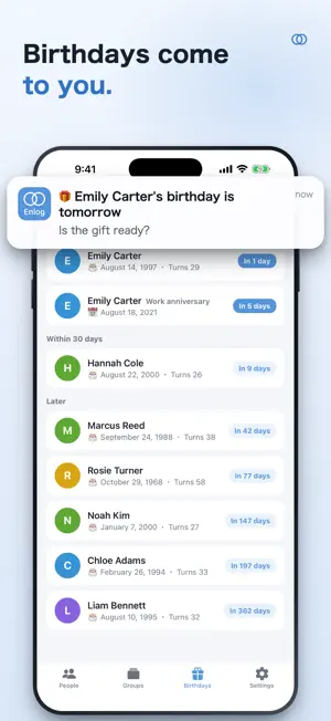 Enlog: Remember Your People screenshot 3