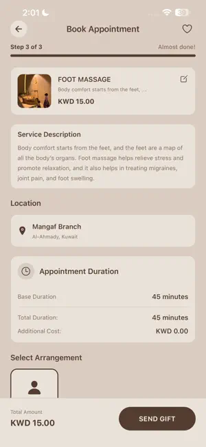 USH SPA – Spa Booking screenshot 2
