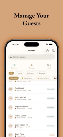 Wedding Planner : WedKit iPhone screenshot