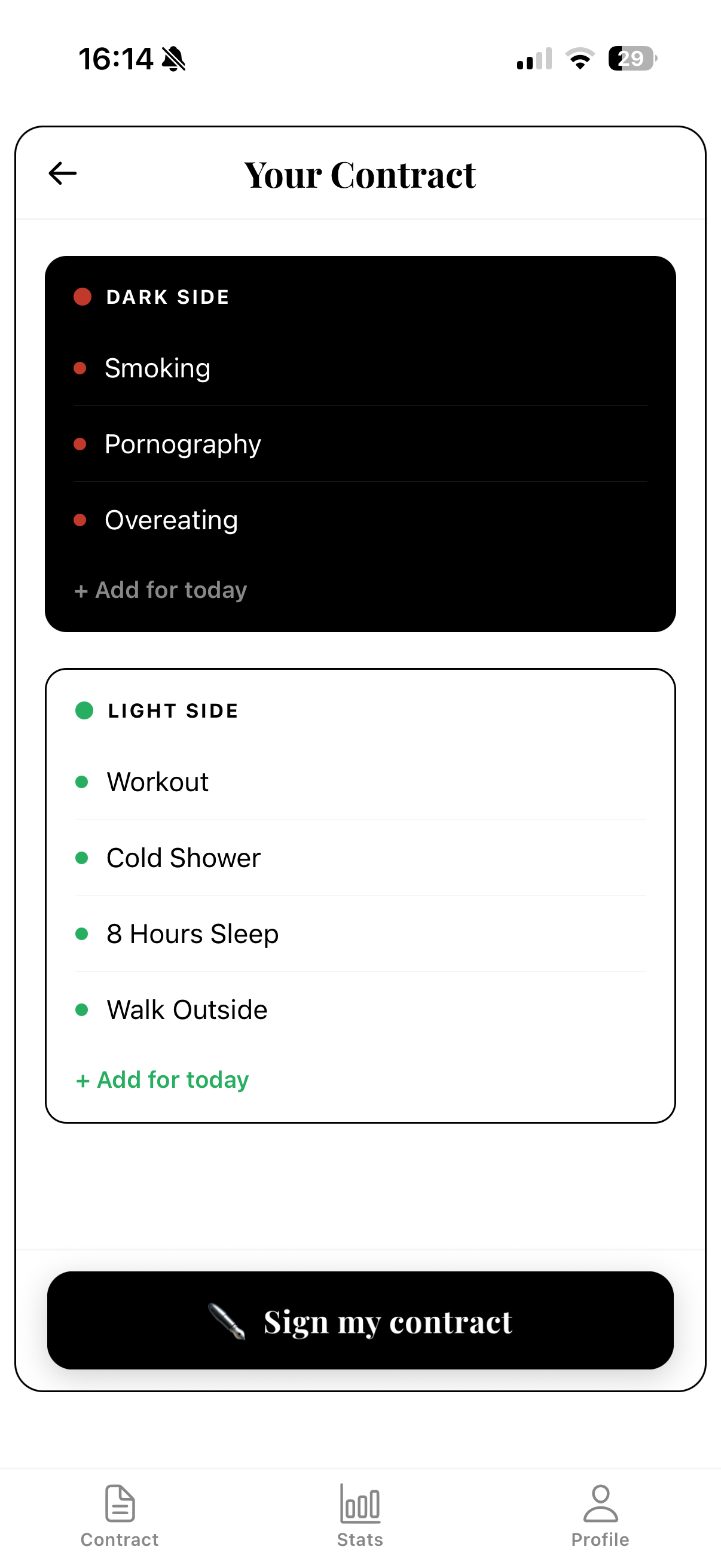 DailyBetter screenshot 4