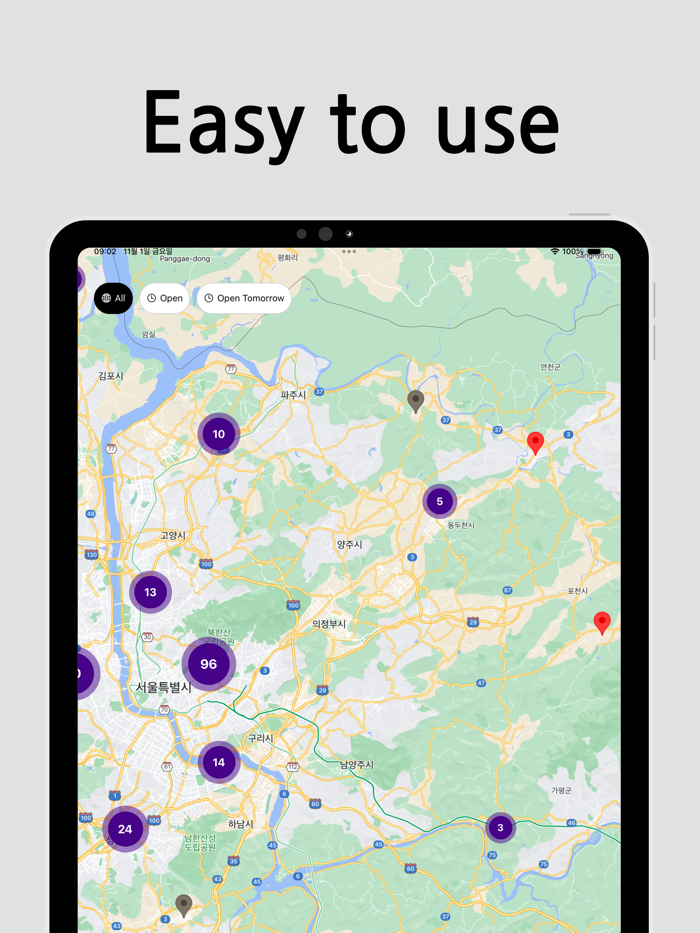 Korean Periodic Market Map