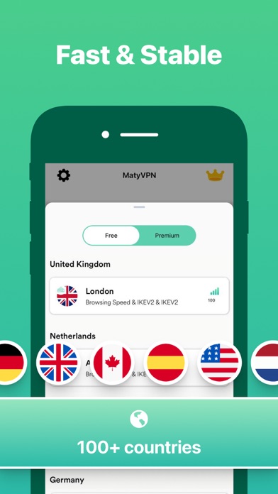 MatyVPN – Fastvpn for iPhone Screenshot