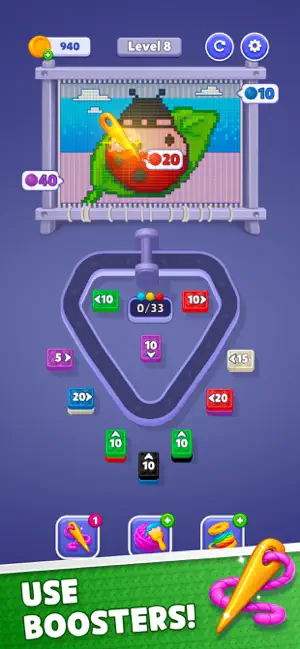 Wool Jam: Yarn Loop Puzzle screenshot 3