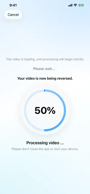 Reverse Video Edito‪r‬ screenshot 4