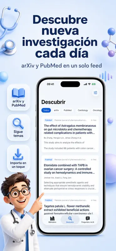 AtlasPaper: Resumen médico IA screenshot 3 of 3