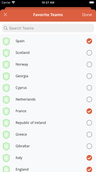 Soccer Reminder & Countdown Screenshot