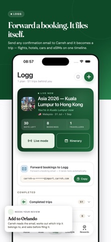Carreh: Trip Planner, eSIM screenshot