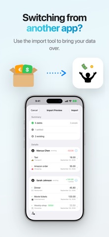 Settli - Settle your accounts. Screenshot 3 of 10