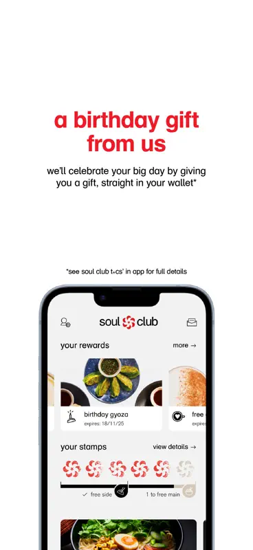 wagamama soul club rewards screenshot 4 of 4