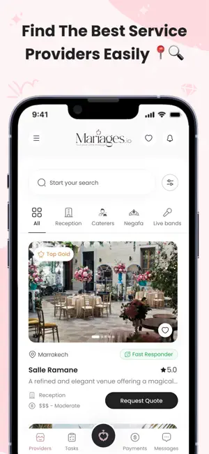 Mariages.io screenshot 3
