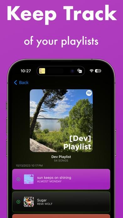 Playlistlist Screenshot