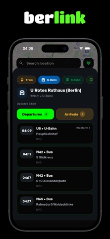 Berlink: Berlin Taxi & Transit iPhone screenshot