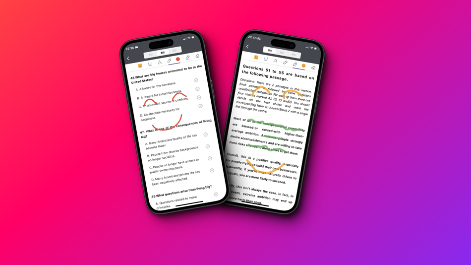 #2. 饼干题库-四级六级真题题库 (iOS) By: 亮 王