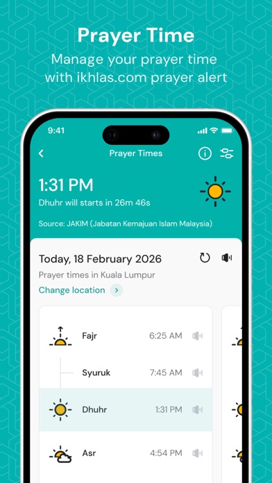 Screenshot #2 pour IKHLAS - Your Companion
