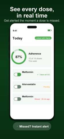 MedicWatch: Pill Reminder iPhone screenshot