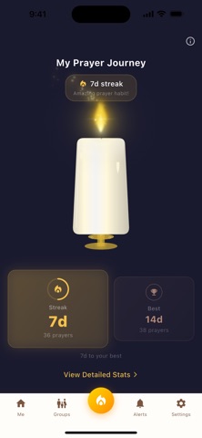 PrayBell: Prayer & Reminder Screenshot 2 of 9