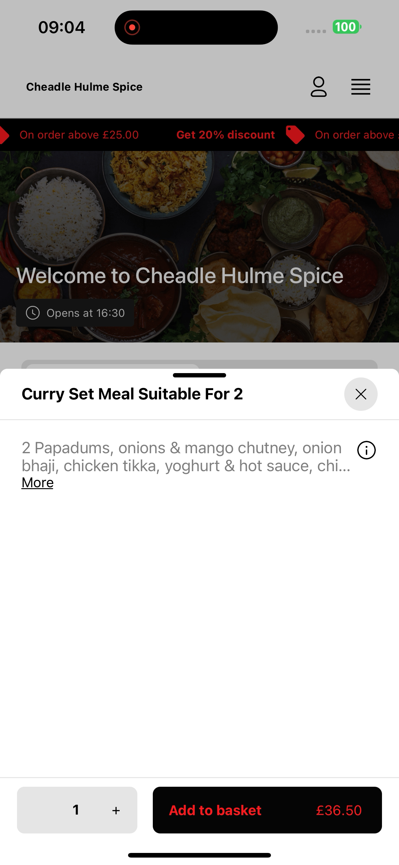 Cheadle Hulme Spice UK screenshot 5