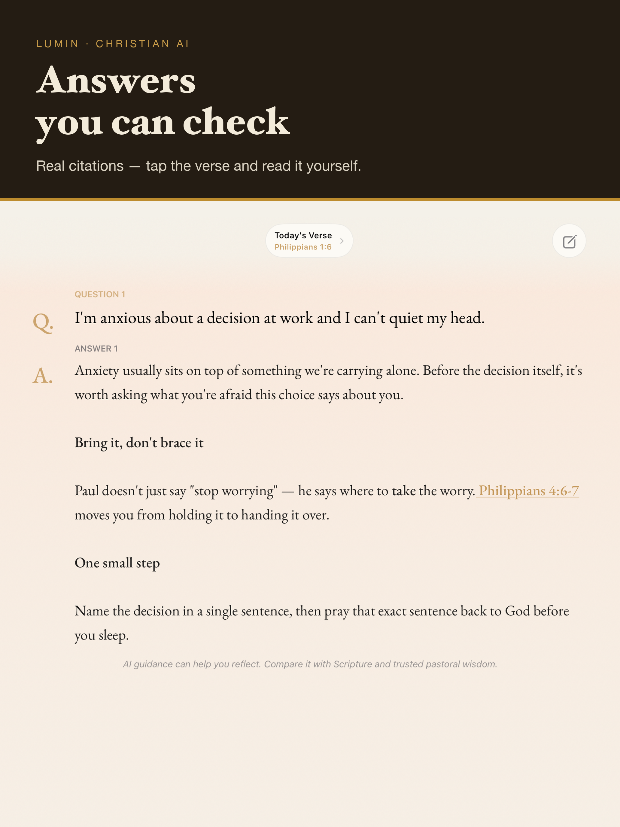 Lumin: Bible AI Companion screenshot 11