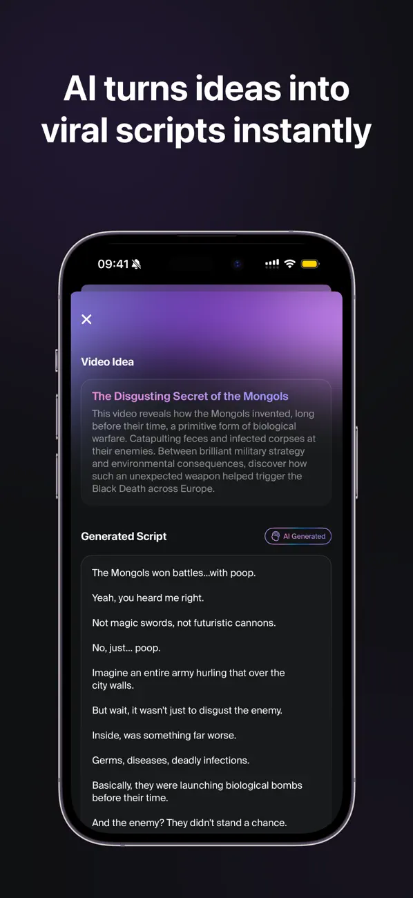 #3. Blow Up: Go Viral With AI (iOS) Av: Mountains Studio LLC