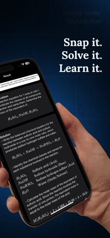 SimpleTools: Chemistry Solver Screenshot 2 of 8