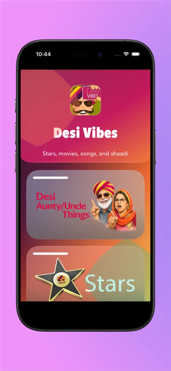 Screenshot #1 pour Desi Vibes