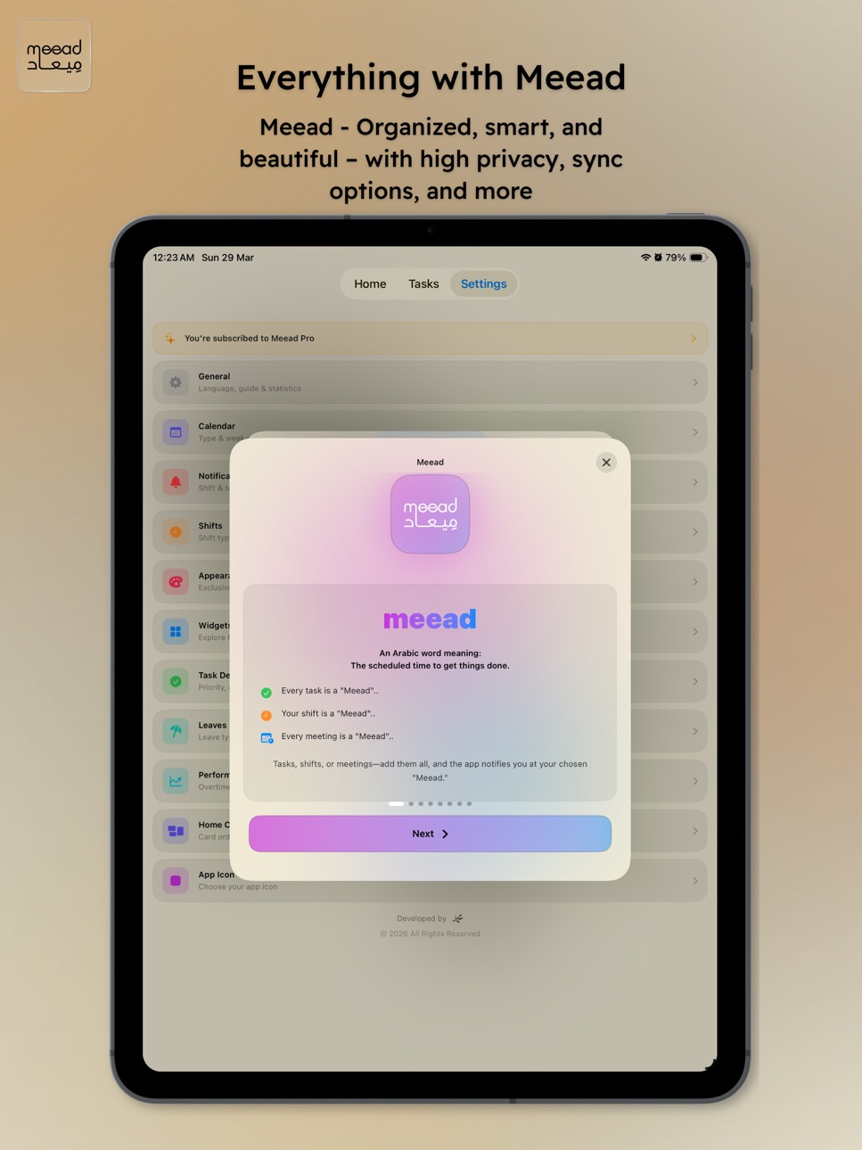 iPad screenshot