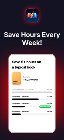Blitzr: RSVP Speed Reader Screenshot 3 of 6