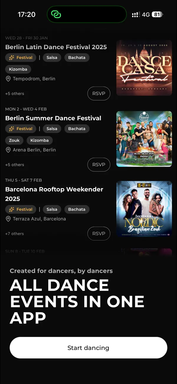 Screenshot #1 pour 4Dance