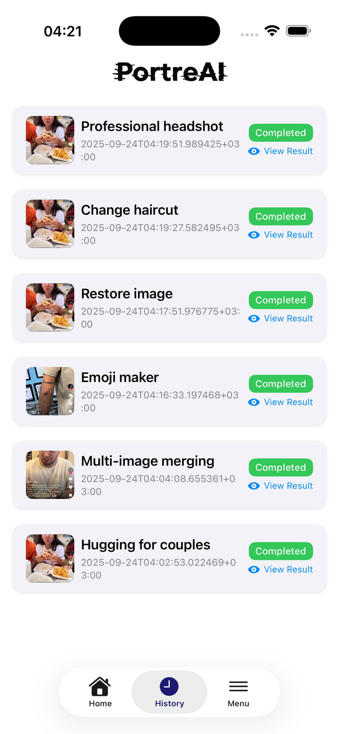 PortreAI - Photo Generator