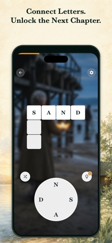 Quiet Crossword: Word Connect iPhone screenshot