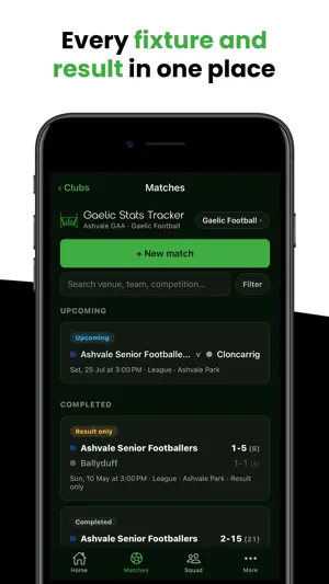 Gaelic Stats Tracker screenshot 3