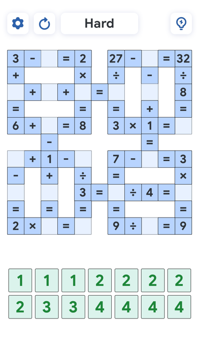 Crossmath Games - Math Puzzle Screenshot