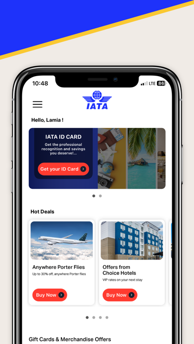 ID Card Benefits Screenshot