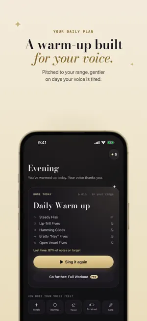 Vocal Trainer Pitch - Range screenshot 3