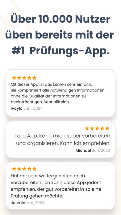 Plakos Prüfungstrainer Screenshot