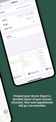 HealCalendar: Medical Diary iPhone screenshot