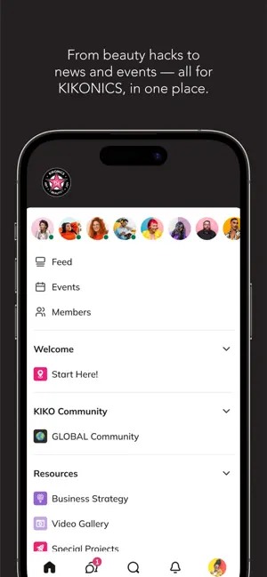 KIKONICS iPhone screenshot 1