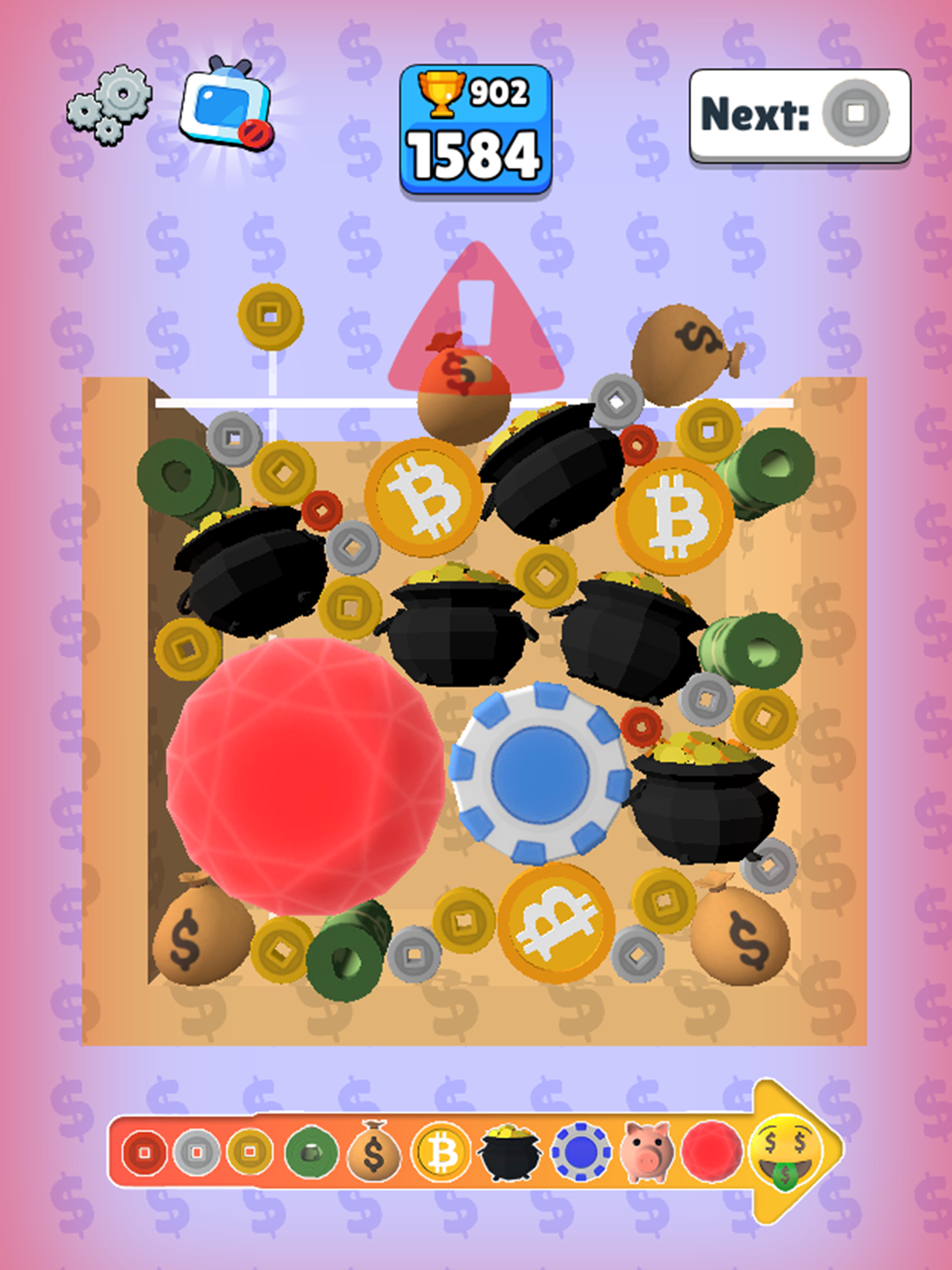 Money Merge 3D - Drop Puzzle screenshot 8