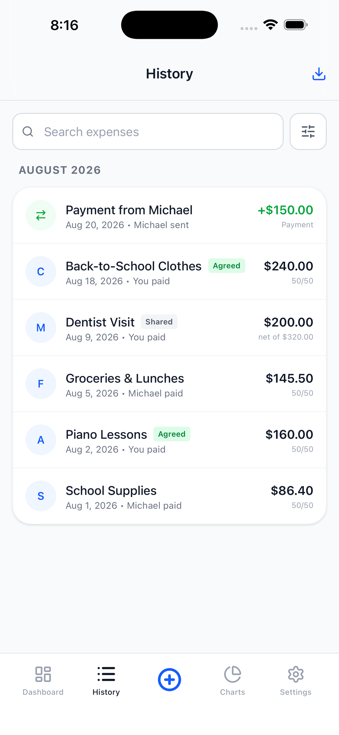 Child Expense Pro screenshot 3