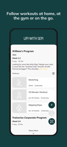 LiftWithSepi Screenshot 3 of 6