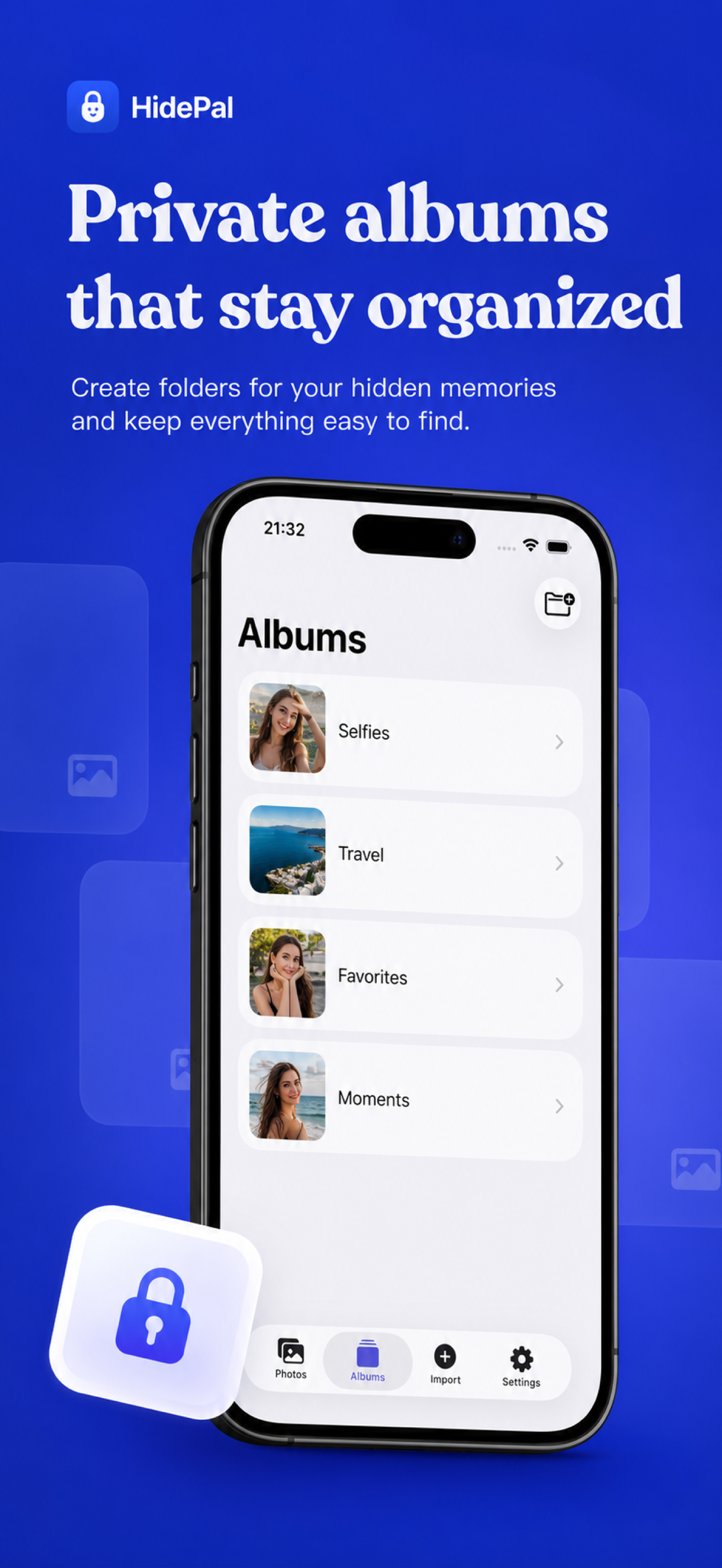 Hide Photos & Videos: HidePal screenshot 2