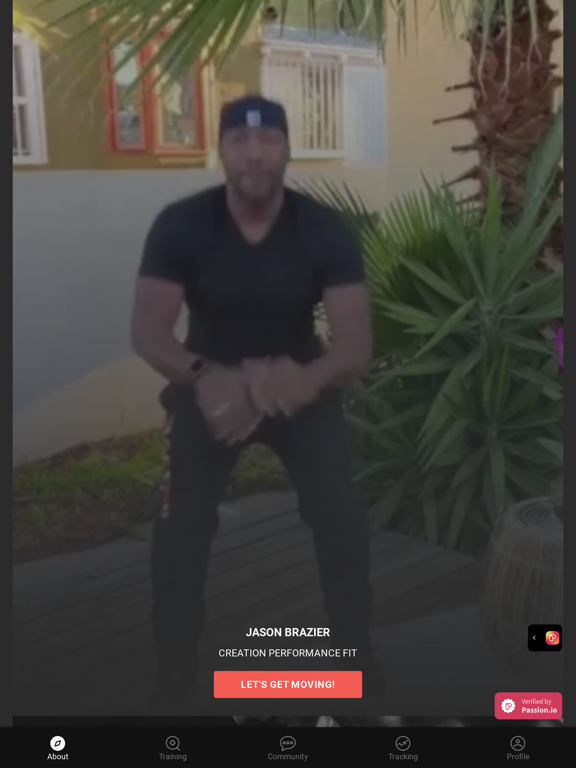 Creation Performance Fit iPad screenshot 1 - Health & Fitness app
