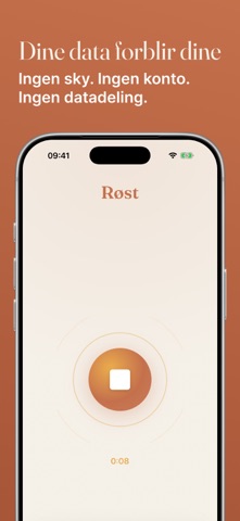 Røst - Diktering på norsk screenshot