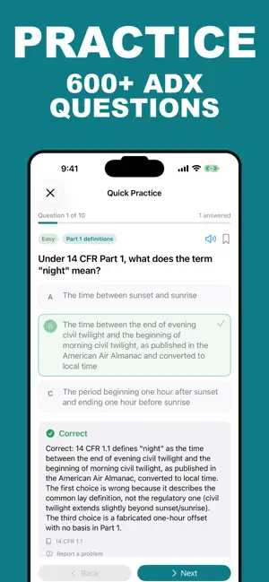 Aircraft Dispatcher Prep ADX screenshot 3