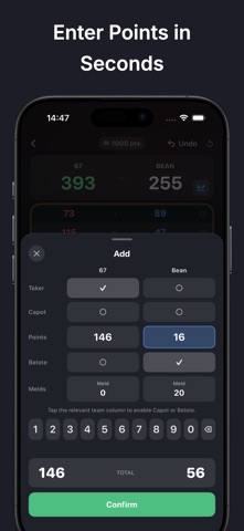 BelotePoint – Belote Counter Screenshot 2 of 7