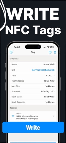 NFC Tools: Read & Write Tags Screenshot 3 of 5
