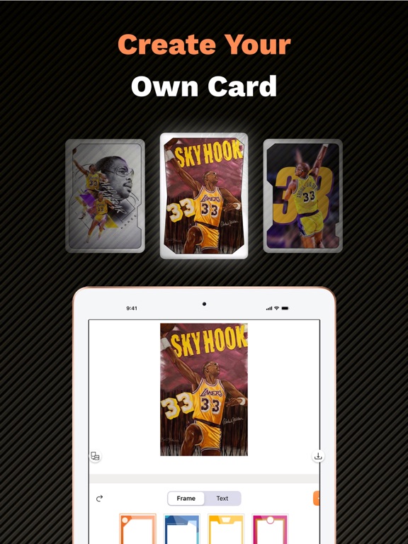 Basketball Card Scanner Value iPad screenshot 4 - Reference app