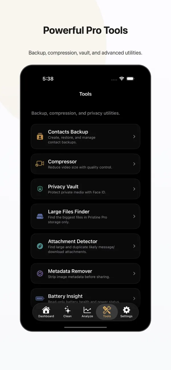 #2. Pristine Pro (iOS) Por: Hari Rajagopalan