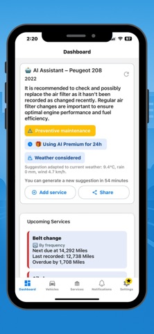 MyVA: Car Maintenance screenshot