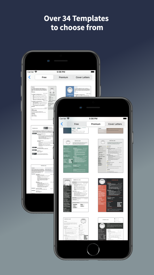 #3. Simple CV: CV Maker App (iOS) 由: Nadim Radjab